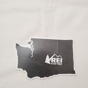 Rei bumper sticker